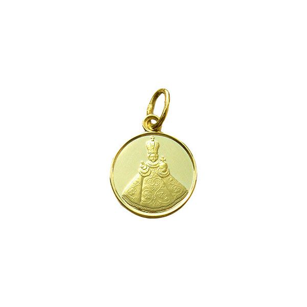 801 Infant Jesus of Prague Medal Gold