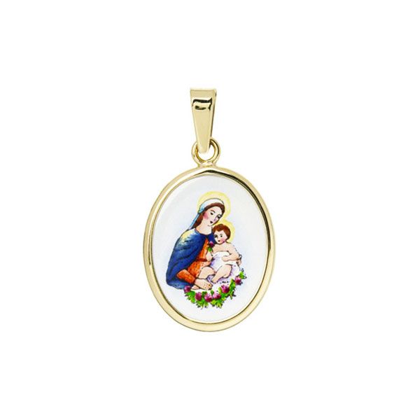 147H Madonna with Child Medal
