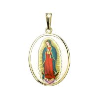 Panna Maria Guadalupská velký medailonek zlato přívěšek